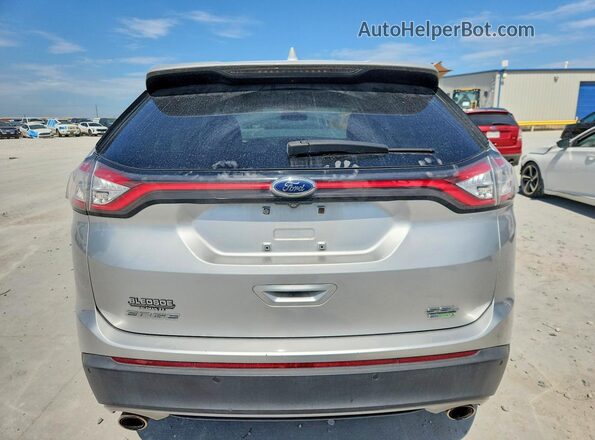 2FMPK3J90JBB78591 2018 FORD EDGE Silver Vista trasera