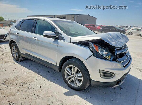 2FMPK3J90JBB78591 2018 FORD EDGE Silver Delantero derecho