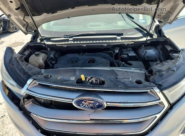 2FMPK3J90JBB78591 2018 FORD EDGE Silver Vista del compartimento del motor