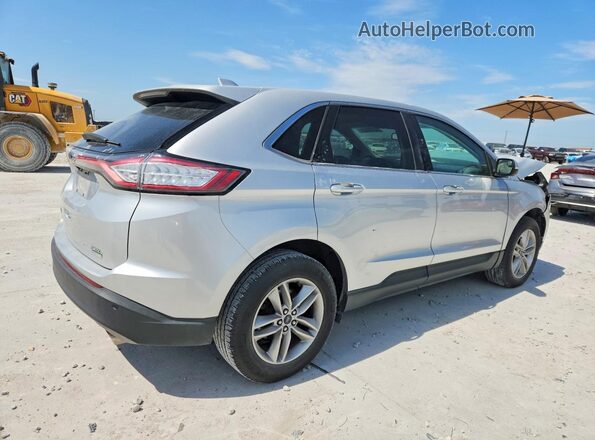 2FMPK3J90JBB78591 2018 FORD EDGE Silver Trasero derecho