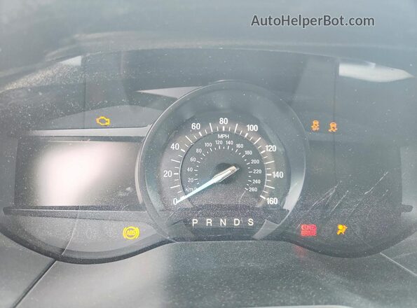 2FMPK3J90JBB78591 2018 FORD EDGE Silver Vista del cuadro de instrumentos