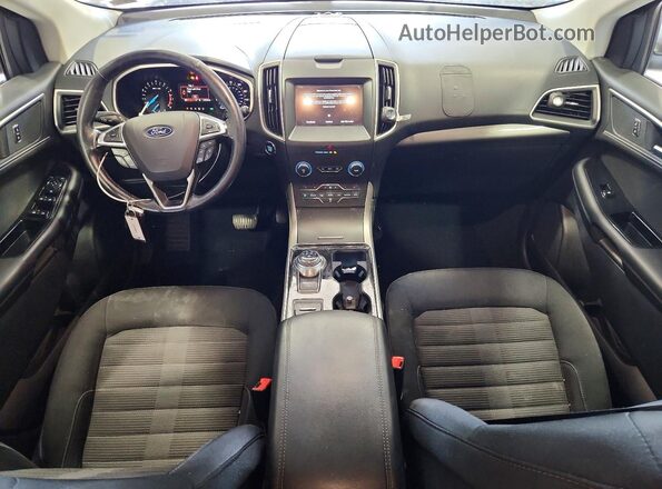 2FMPK3J90KBC68468 2019 FORD EDGE Silver Dashboard view