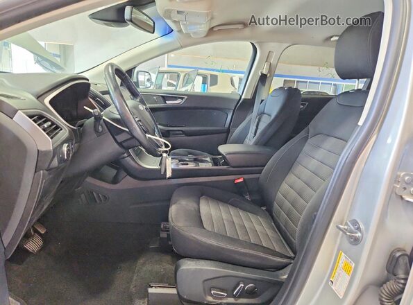2FMPK3J90KBC68468 2019 FORD EDGE Silver Front interior view