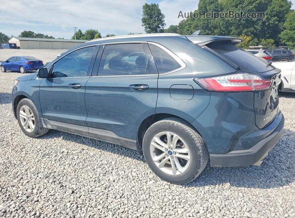 2FMPK3J90KBC68566 2019 FORD EDGE Бирюзовый Задняя левая четверть