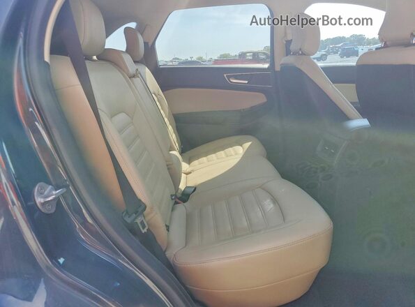 2FMPK3J90KBC68566 2019 FORD EDGE Бирюзовый Вид задней части салона