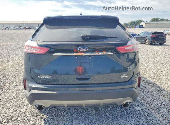 2FMPK3J90KBC68566 2019 FORD EDGE Бирюзовый Вид сзади