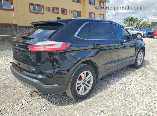 2FMPK3J90LBA29231 2020 FORD EDGE Black Задня права чверть