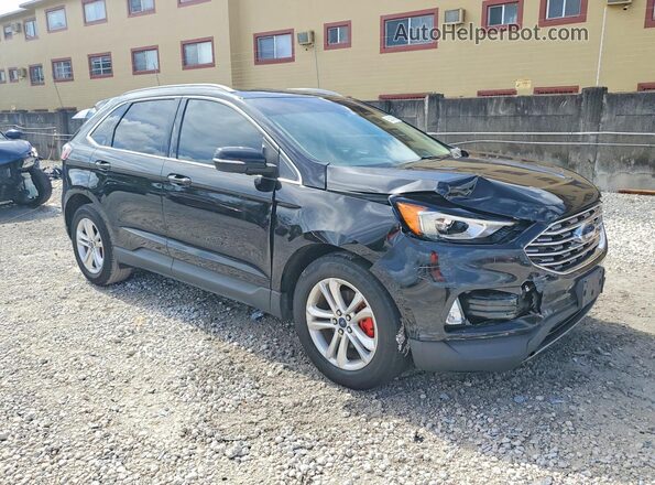2FMPK3J90LBA29231 2020 FORD EDGE Black Передня права чверть