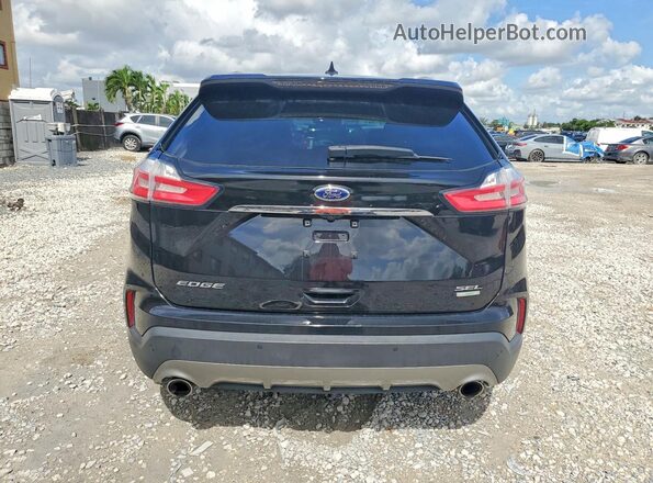 2FMPK3J90LBA29231 2020 FORD EDGE Black Вид ззаду