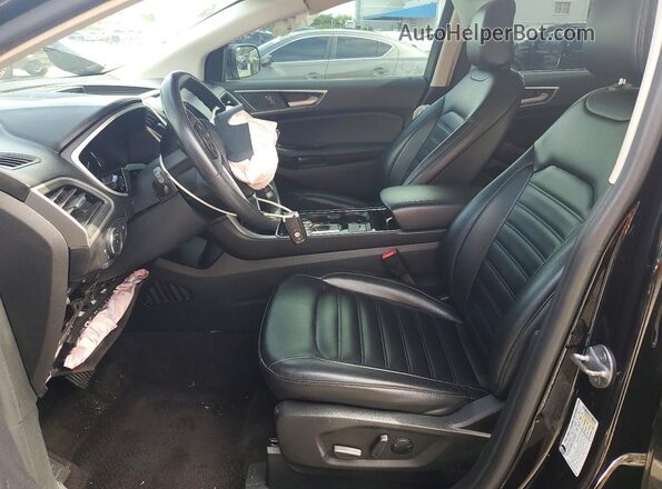 2FMPK3J90LBA29231 2020 FORD EDGE Black Вид салону спереду
