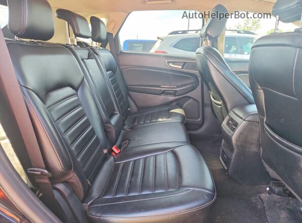 2FMPK3J90LBA57207 2020 FORD EDGE Black Սալոնի հետևի տեսք