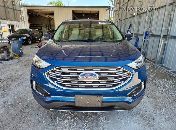 2FMPK3J90LBB02906 2020 FORD EDGE Blue Vista frontal