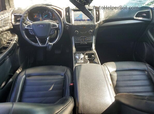 2FMPK3J90LBB28597 2020 FORD EDGE Red Widok deski rozdzielczej