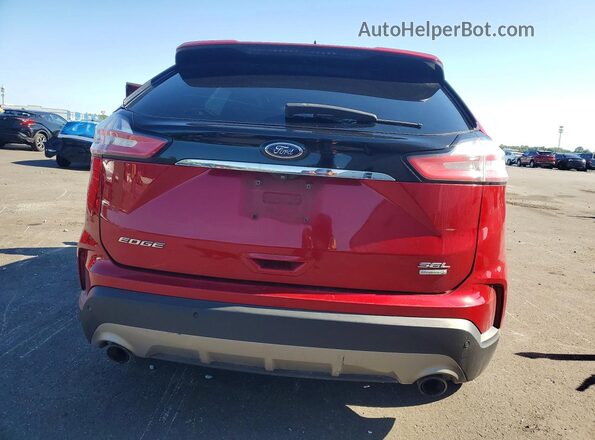 2FMPK3J90LBB28597 2020 FORD EDGE Red Widok z tyłu
