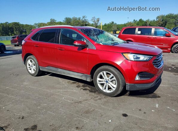 2FMPK3J90LBB28597 2020 FORD EDGE Red Przód prawy