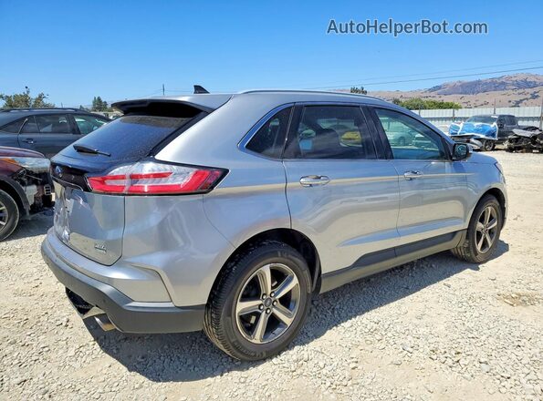 2FMPK3J90LBB47022 2020 FORD EDGE Серебряный Задняя правая четверть