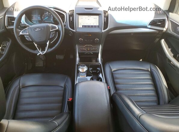 2FMPK3J90LBB47022 2020 FORD EDGE Серебряный Вид панели приборов