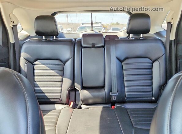 2FMPK3J90LBB50163 2020 FORD EDGE Black უკანა სავარძლების ხედი