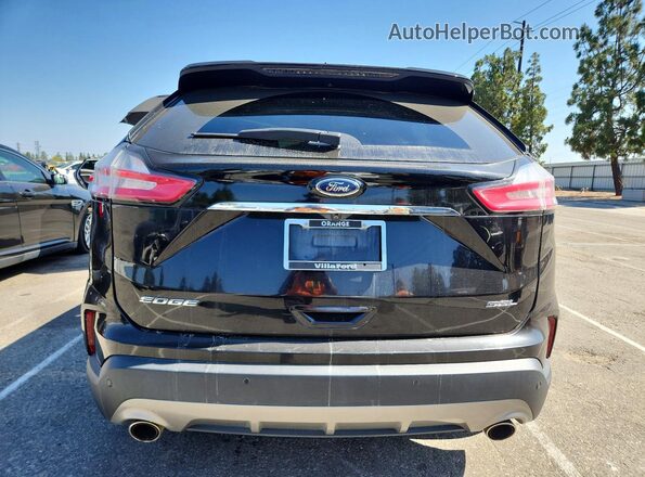 2FMPK3J90LBB50163 2020 FORD EDGE Black უკანა ხედი