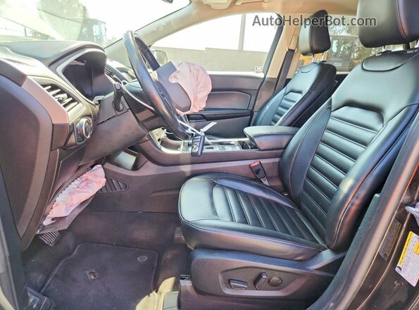 2FMPK3J90LBB50163 2020 FORD EDGE Black წინა სალონის ხედი