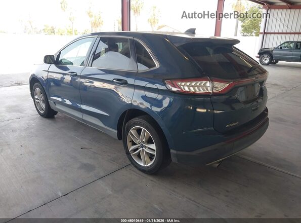 2FMPK3J91GBB27772 2016 FORD EDGE Blue Trasero izquierdo