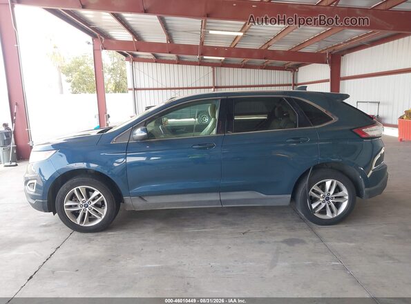 2FMPK3J91GBB27772 2016 FORD EDGE Blue Vista interior de 360 grados