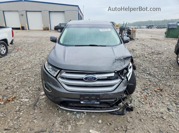 2FMPK3J91HBB71837 2017 FORD EDGE Gray Widok z przodu