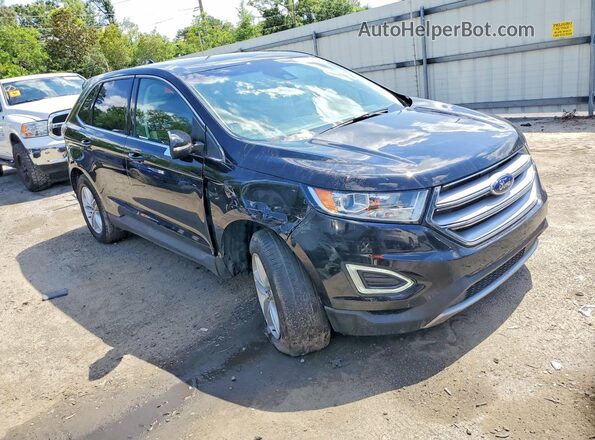 2FMPK3J91JBB03091 2018 FORD EDGE Черный Передняя правая четверть