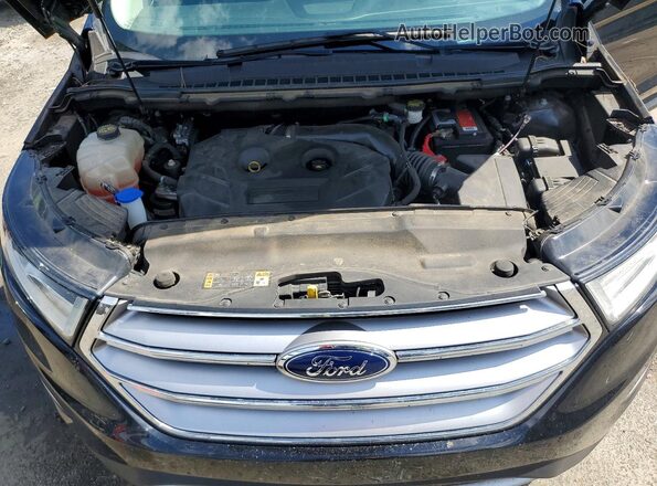 2FMPK3J91JBB03091 2018 FORD EDGE Черный Вид подкапотного пространства