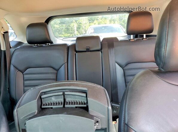 2FMPK3J91JBB03091 2018 FORD EDGE Черный Вид задних сидений