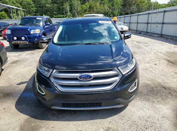 2FMPK3J91JBB03091 2018 FORD EDGE Черный Вид спереди