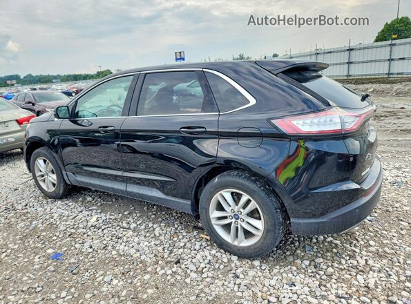 2FMPK3J91JBB96002 2018 FORD EDGE Black Հետևի ձախ