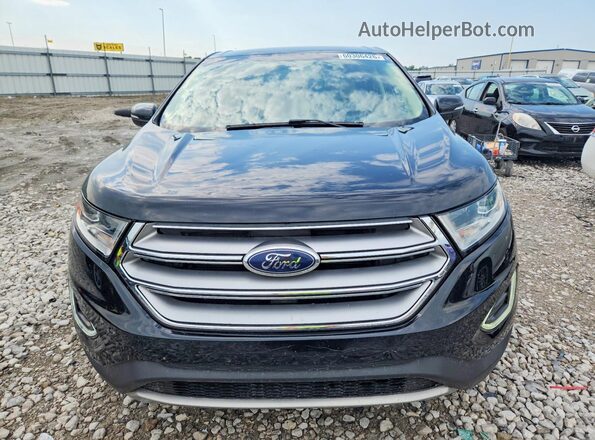2FMPK3J91JBB96002 2018 FORD EDGE Black Դիմացի տեսք
