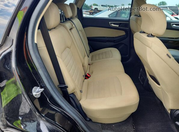 2FMPK3J91JBB96002 2018 FORD EDGE Black Հետևի նստատեղերի տեսք