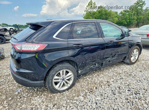 2FMPK3J91JBB96002 2018 FORD EDGE Black Հետևի աջ