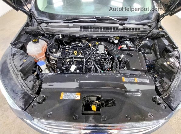 2FMPK3J91KBB25884 2019 FORD EDGE Blue ძრავის განყოფილების ხედი