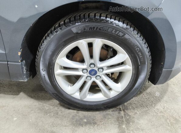 2FMPK3J91KBB25884 2019 FORD EDGE Blue 