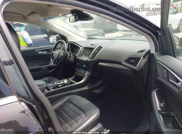 2FMPK3J91KBC03161 2019 FORD EDGE Black Սալոնի դիմացի տեսք