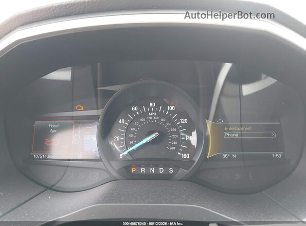 2FMPK3J91KBC03161 2019 FORD EDGE Black Հետևի նստատեղերի տեսք