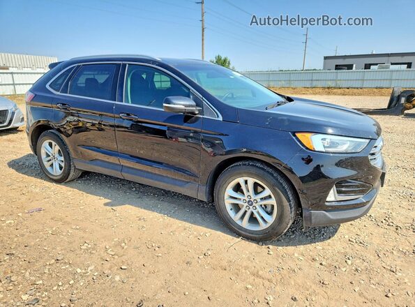 2FMPK3J91KBC62372 2019 FORD EDGE Black Передня права чверть