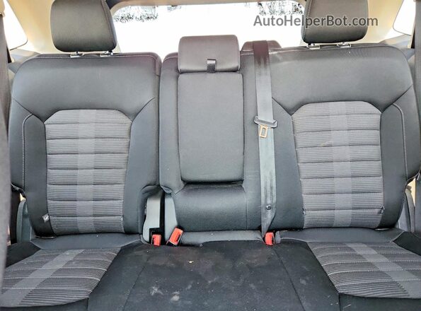 2FMPK3J91KBC62372 2019 FORD EDGE Black Вид задніх сидінь