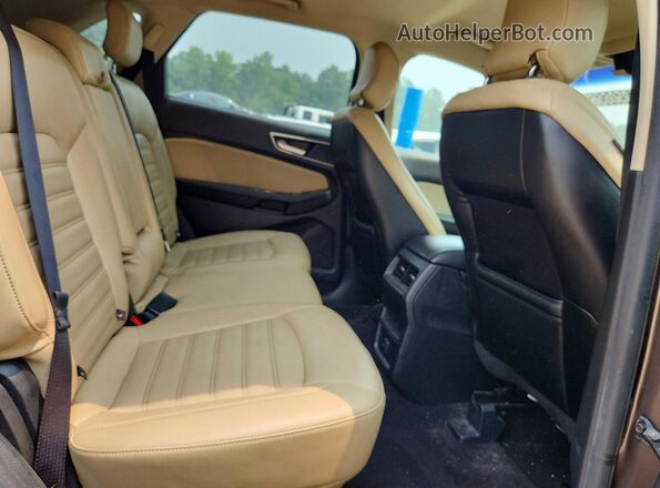 2FMPK3J91KBC63943 2019 FORD EDGE Gray Вид задньої частини салону