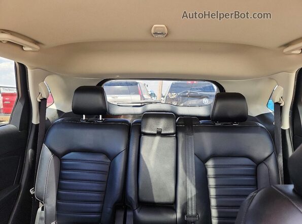 2FMPK3J91LBA17461 2020 FORD EDGE Silver უკანა სავარძლების ხედი