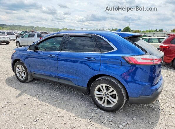 2FMPK3J91LBA42795 2020 FORD EDGE Blue Tył lewy