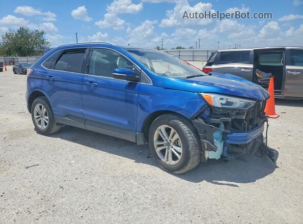 2FMPK3J91LBB46994 2020 FORD EDGE Blue Front right