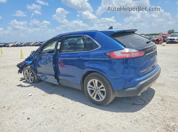2FMPK3J91LBB46994 2020 FORD EDGE Blue Rear left