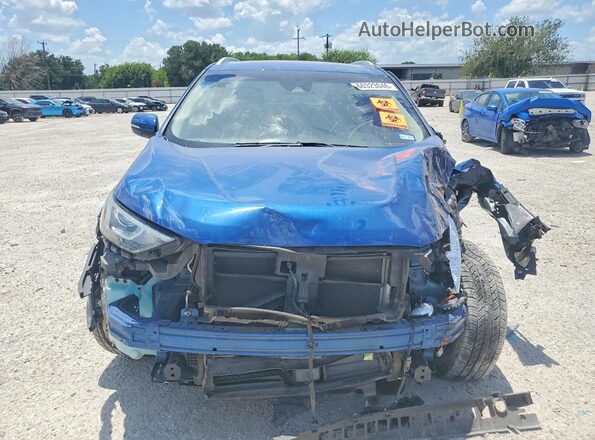 2FMPK3J91LBB46994 2020 FORD EDGE Blue Front view