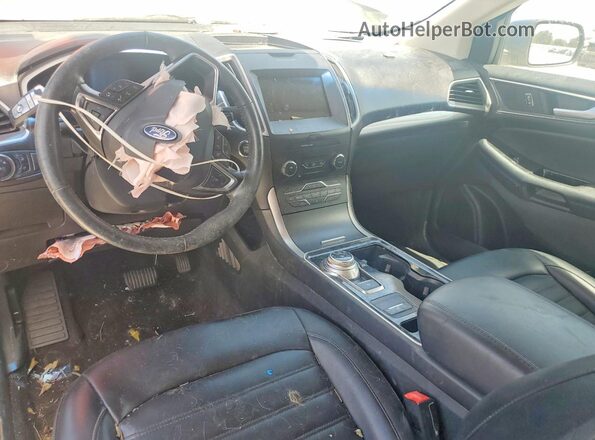 2FMPK3J91LBB46994 2020 FORD EDGE Blue Dashboard view