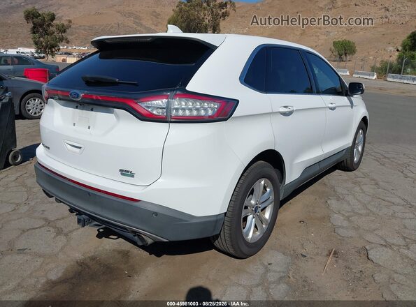 2FMPK3J92HBB94592 2017 FORD EDGE White Tył prawy