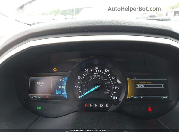 2FMPK3J92JBB78091 2018 FORD EDGE Gray Հետևի նստատեղերի տեսք